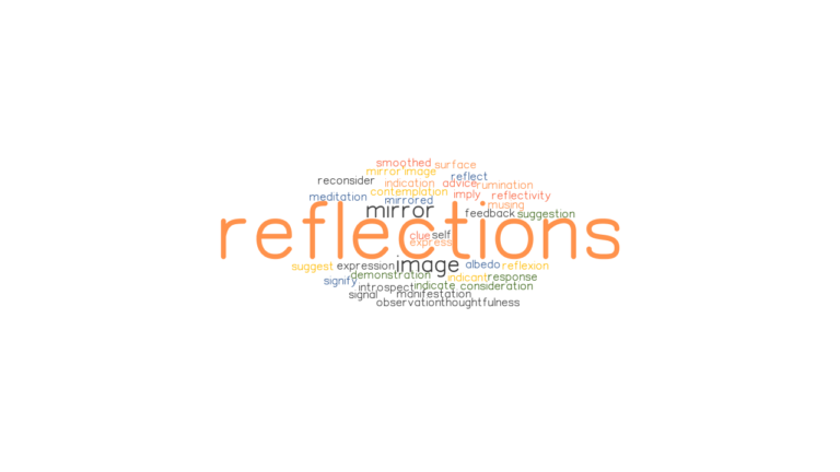 reflection synonym antonym
