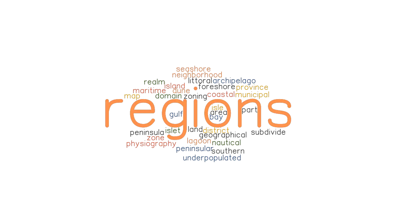 REGIONS Synonyms And Related Words What Is Another Word For REGIONS 