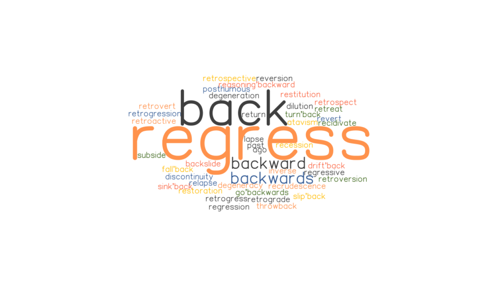 words with regress