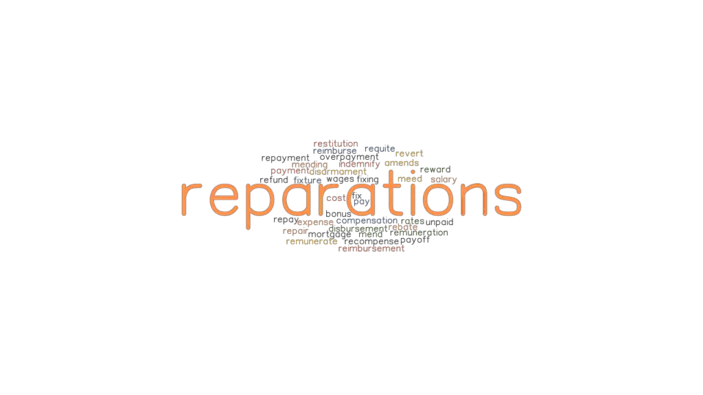 Another Word For Reparations