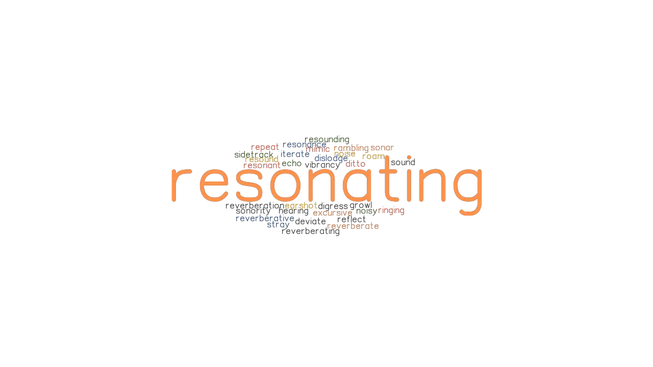 RESONATING Synonyms And Related Words What Is Another Word For 