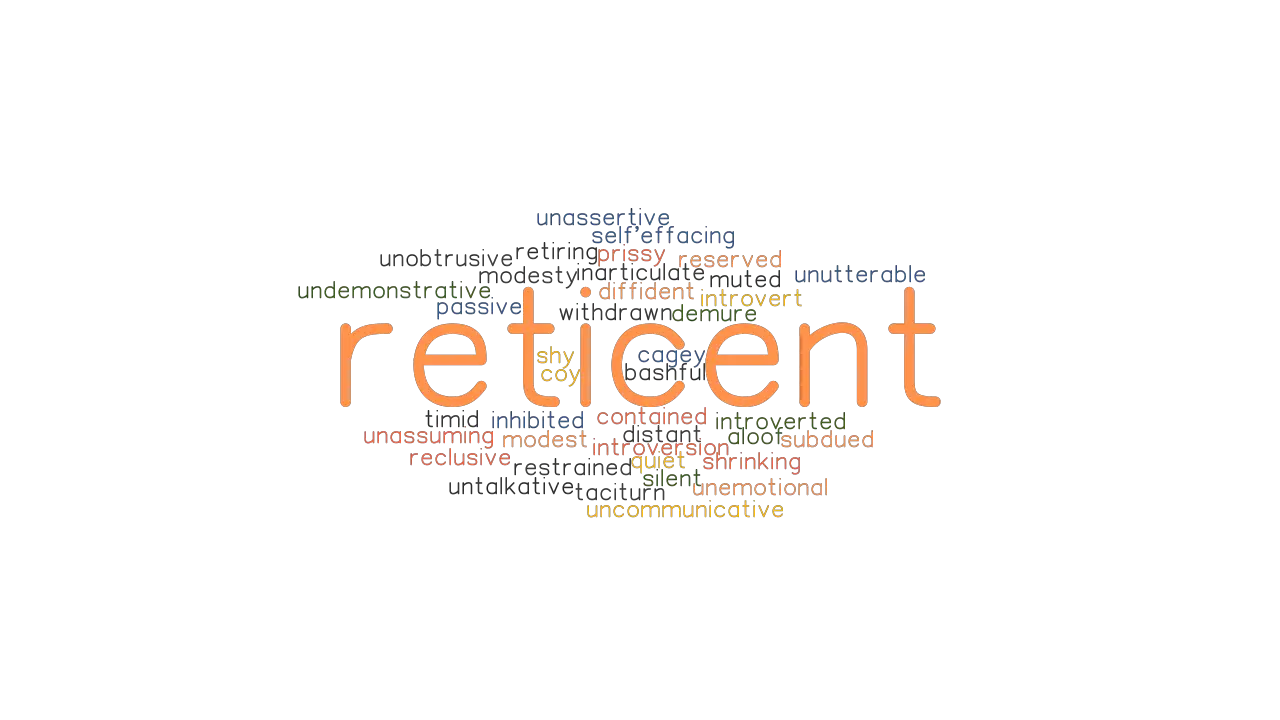 RETICENT Synonyms And Related Words What Is Another Word For RETICENT 