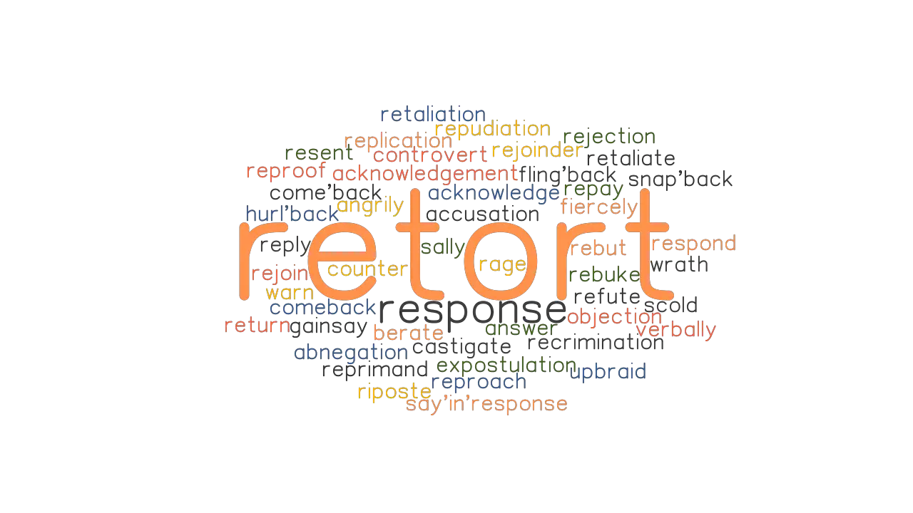 Meaning retort RETORT English