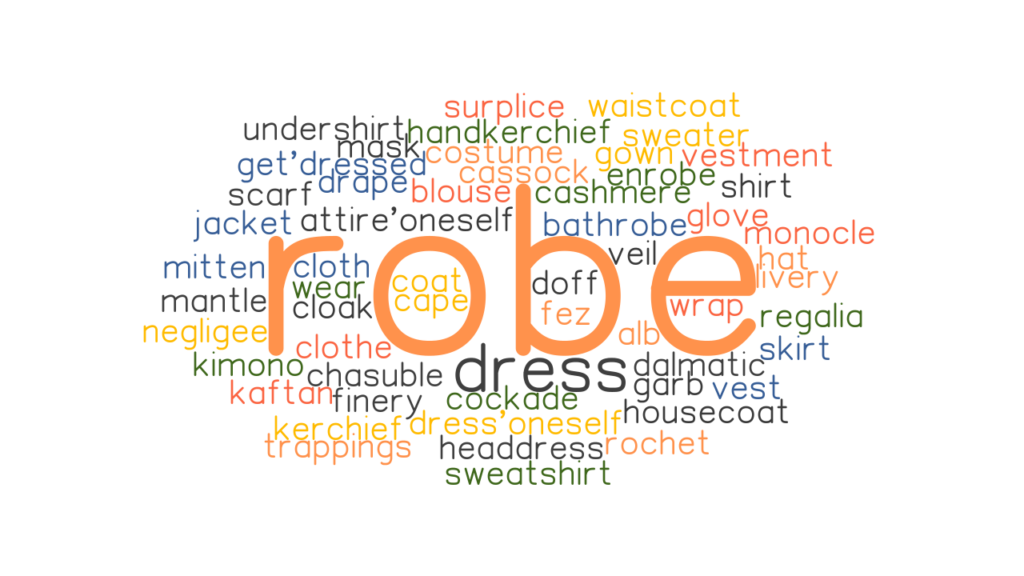 ROBE Synonyms and Related Words. What is Another Word for ROBE