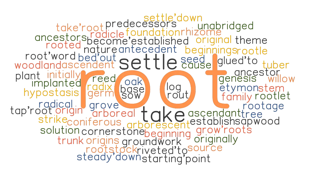 Root Synonyms And Related Words What Is Another Word For Root Grammartop Com