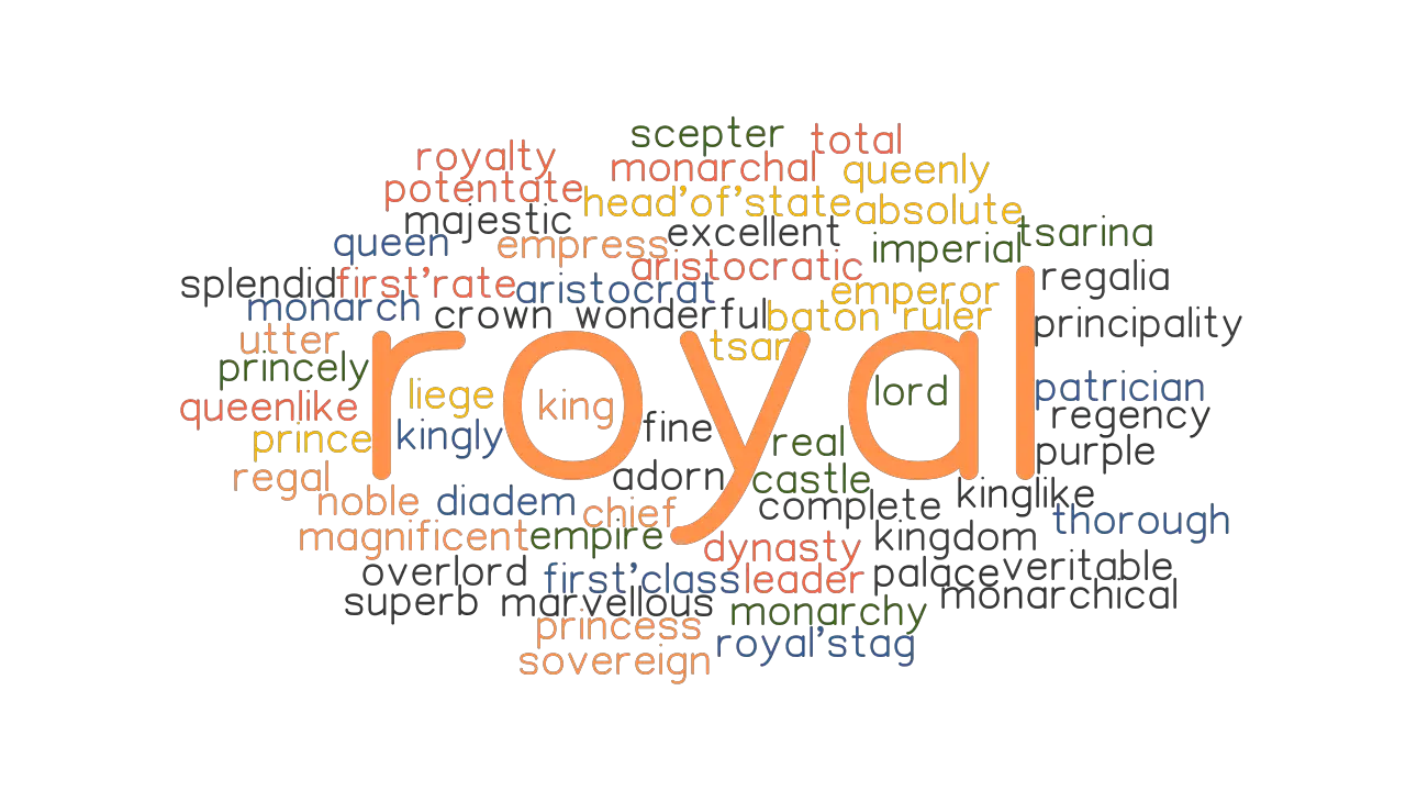 ROYAL Synonyms And Related Words What Is Another Word For ROYAL 