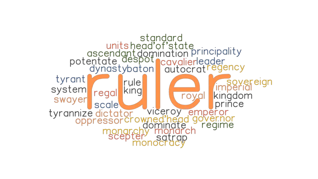 RULER Synonyms and Related Words. What is Another Word for RULER