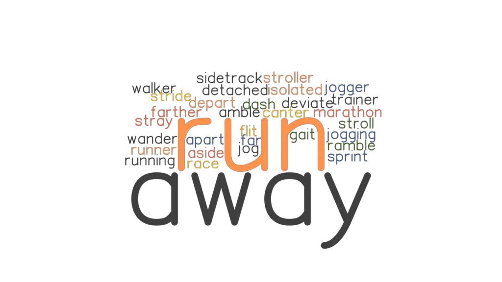 RUN AWAY Synonyms And Related Words What Is Another Word For RUN AWAY 