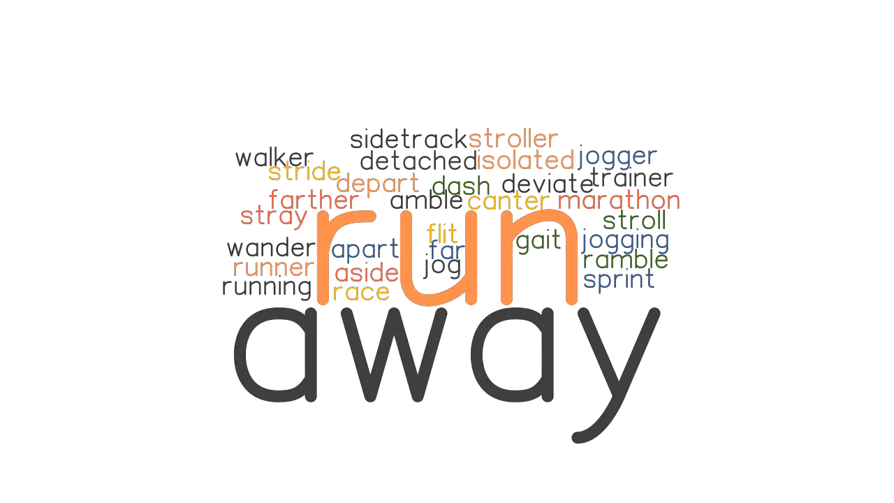 RUN AWAY Synonyms And Related Words What Is Another Word For RUN AWAY 