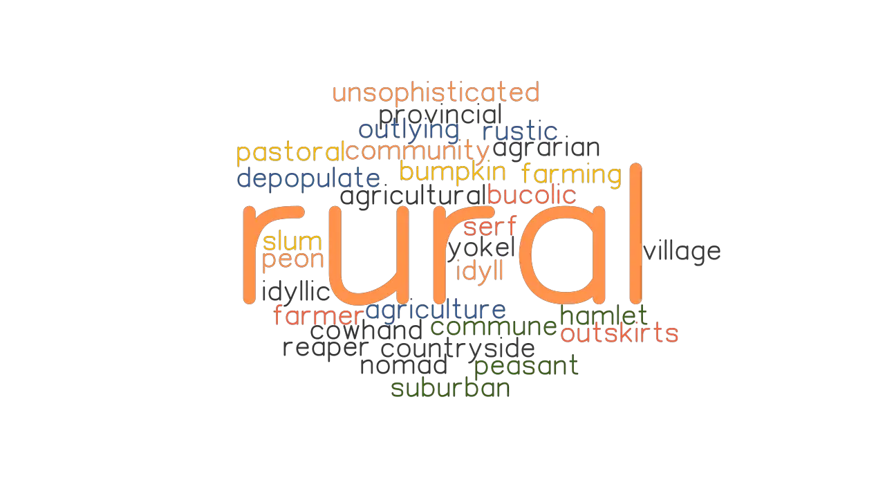 RURAL Synonyms And Related Words What Is Another Word For RURAL 