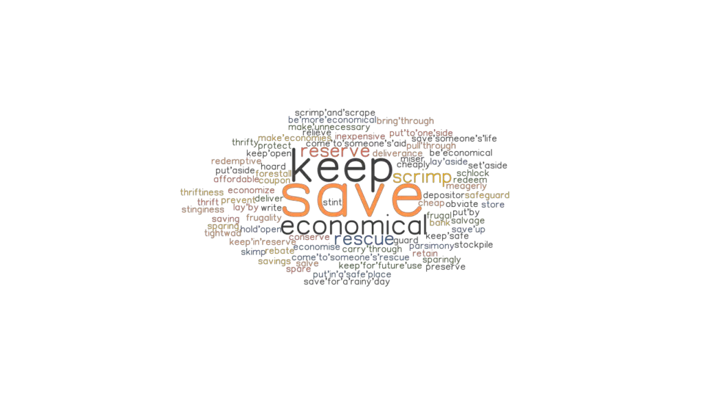 Different Word For Save