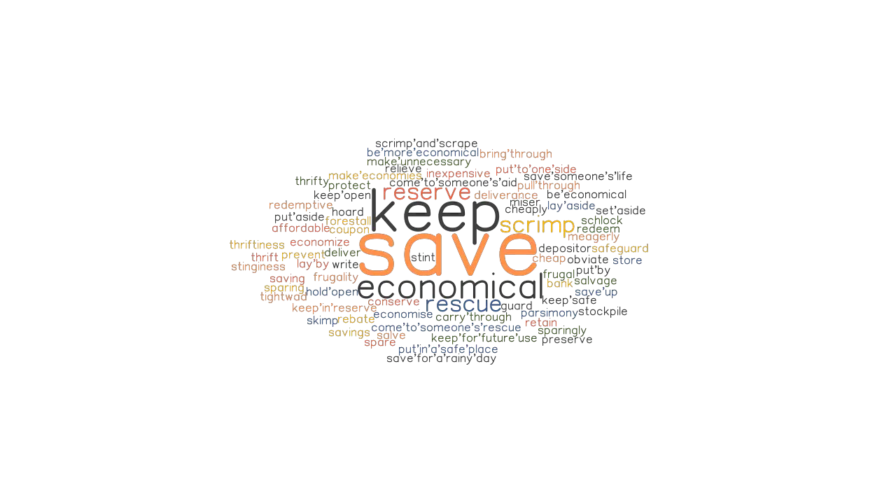 SAVE Synonyms And Related Words What Is Another Word For SAVE 