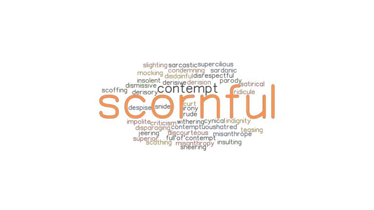 scorn meaning