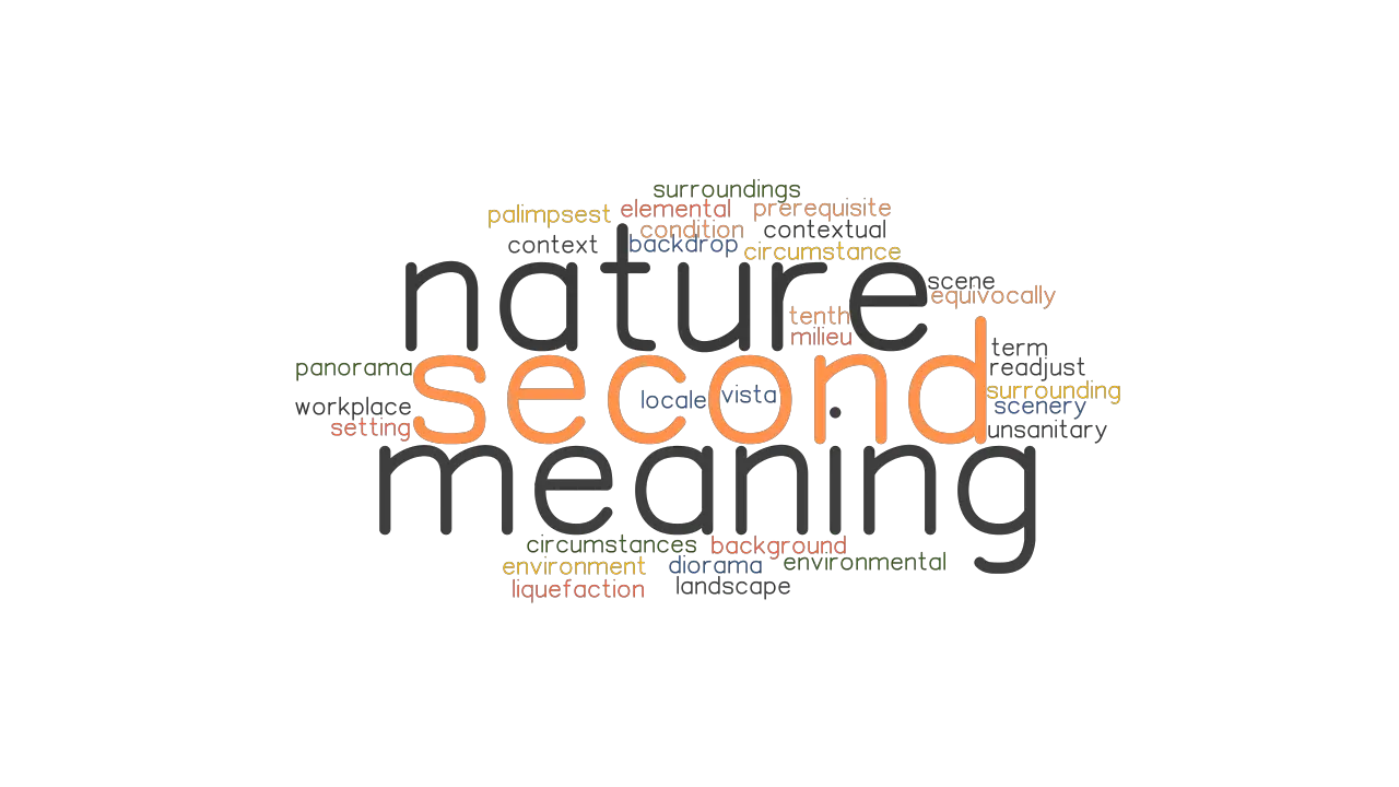 MEANING: Synonyms and Related Words. What Another Word for SECOND NATURE MEANING? - GrammarTOP.com