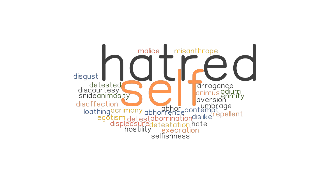 SELF HATRED Synonyms And Related Words What Is Another Word For SELF 