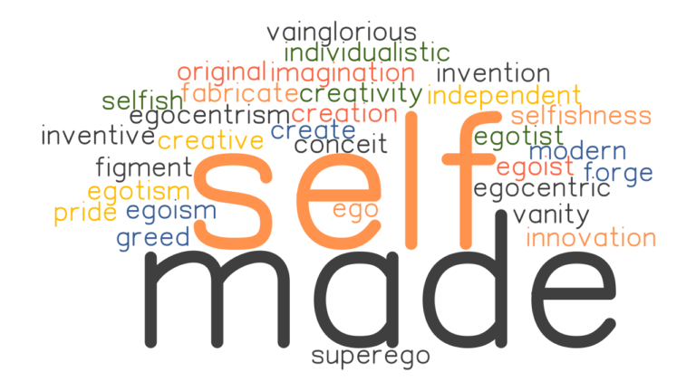 SELF MADE Synonyms And Related Words What Is Another Word For SELF 