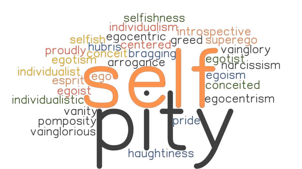 SELF PITY Synonyms And Related Words What Is Another Word For SELF 