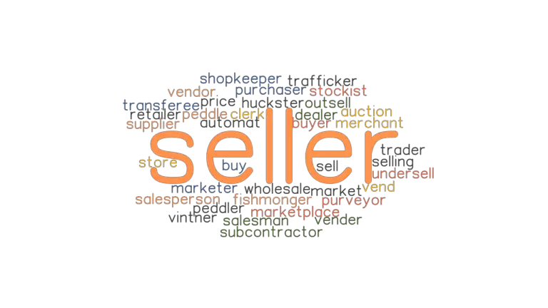 Seller Synonyms In French