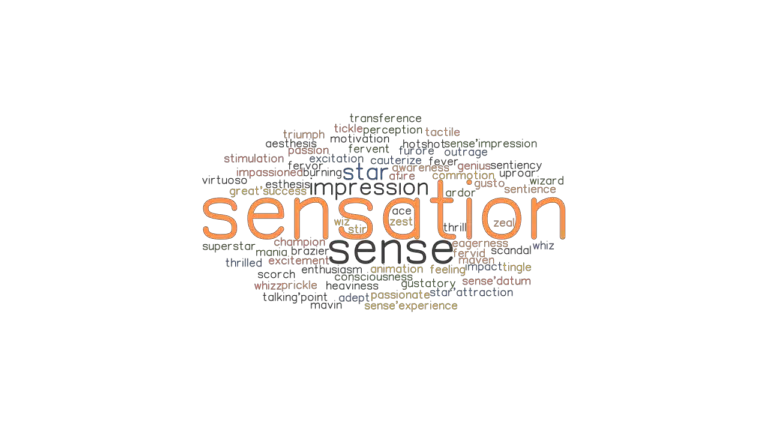 Sensation Synonym Words