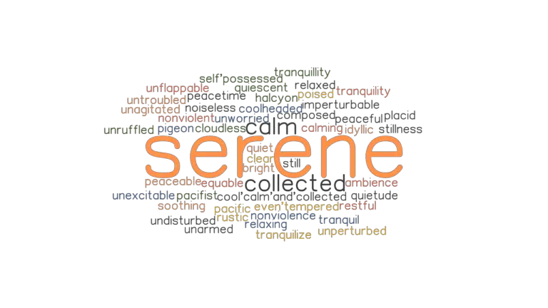 Serene Synonyms Words