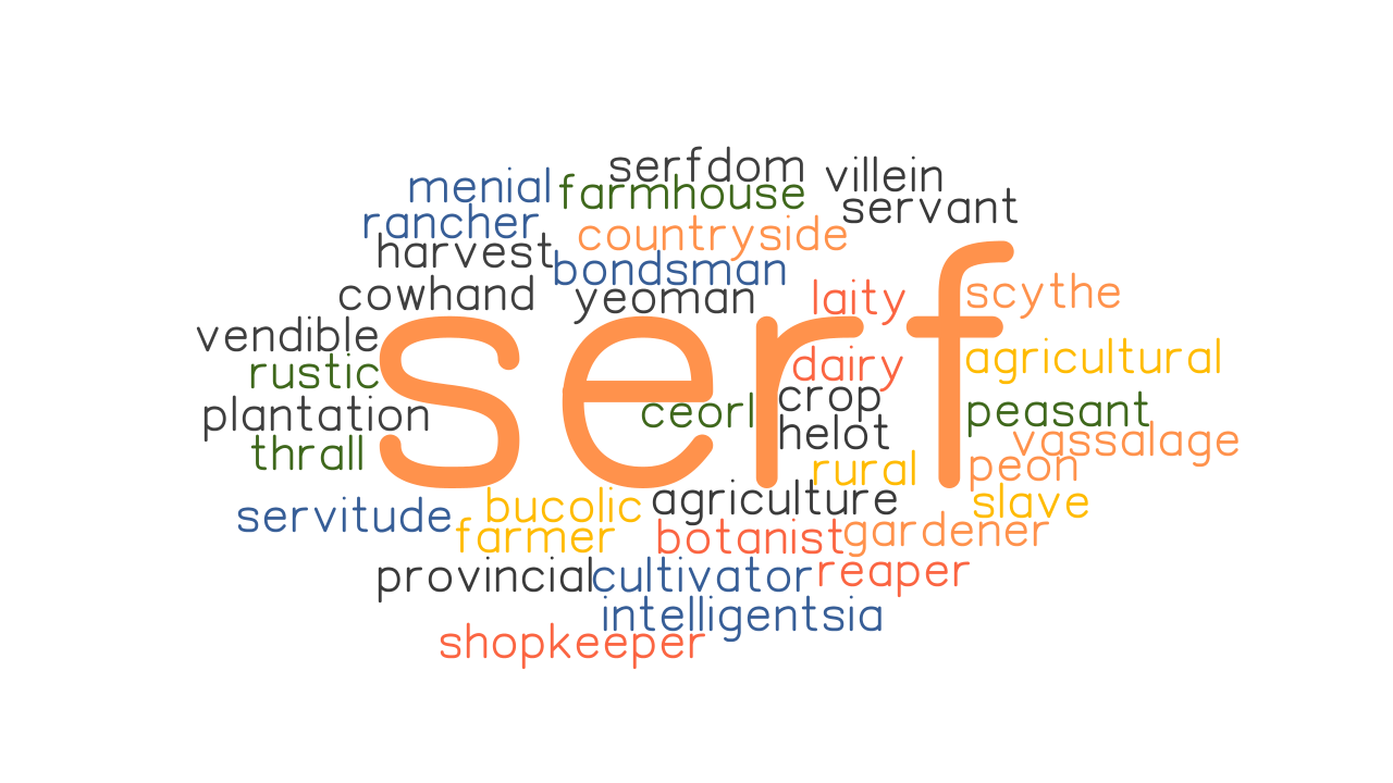 SERF Synonyms And Related Words What Is Another Word For SERF 