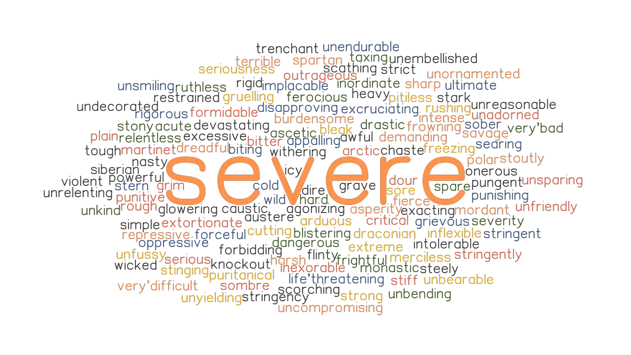 SEVERE Synonyms and Related Words. What is Another Word for ...