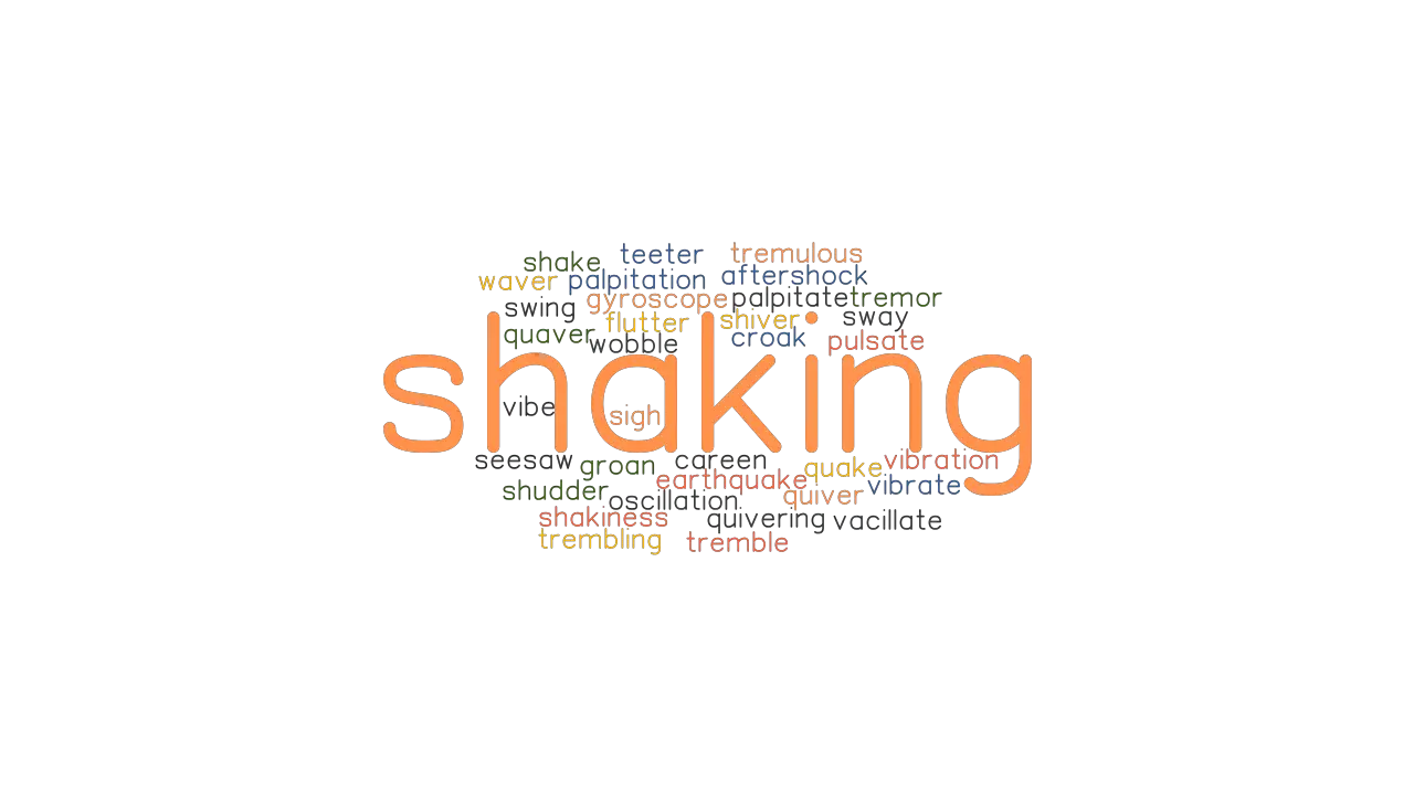 SHAKING Synonyms And Related Words What Is Another Word For SHAKING 