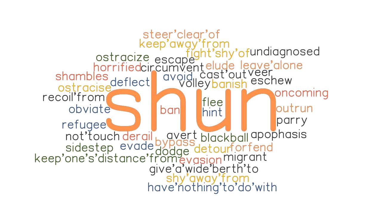 Synonym Shun