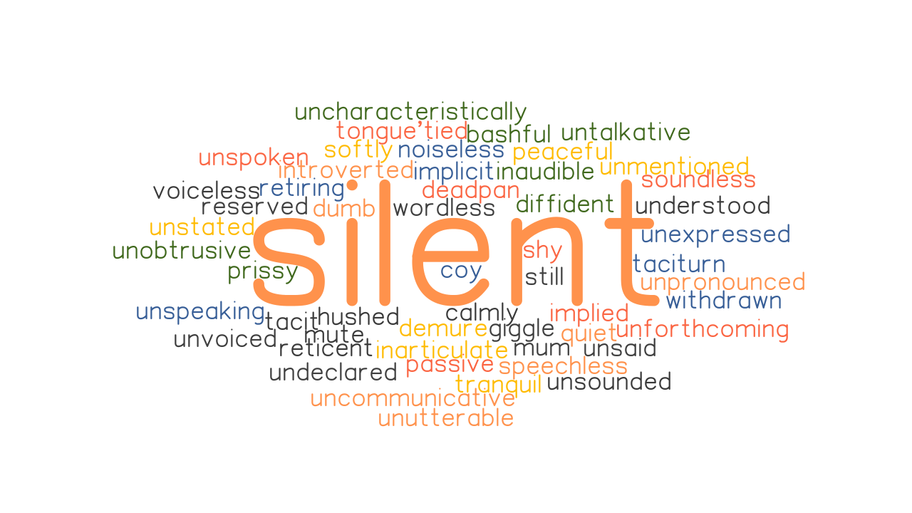 SILENT Synonyms And Related Words What Is Another Word For SILENT 