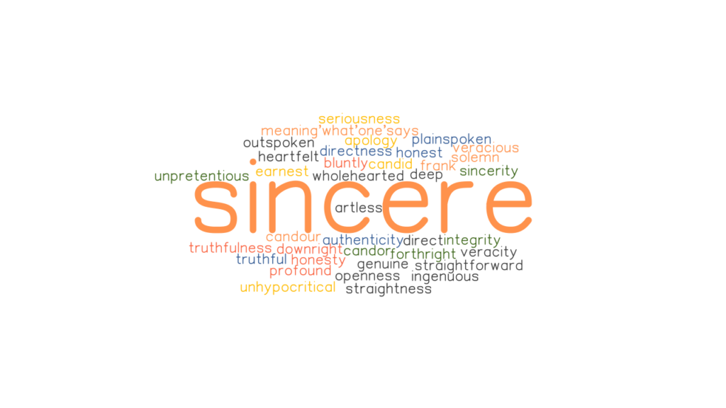 SINCERE Synonyms And Related Words What Is Another Word For SINCERE 