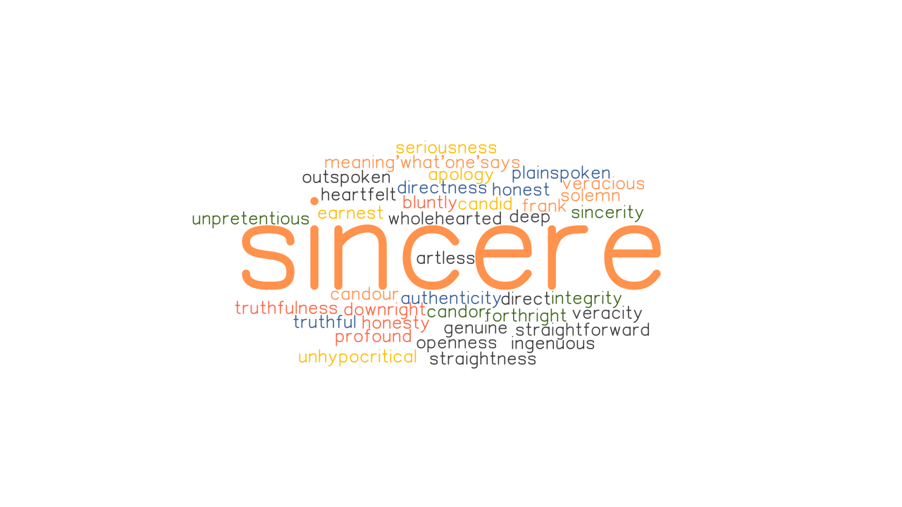 SINCERE Synonyms And Related Words What Is Another Word For SINCERE 