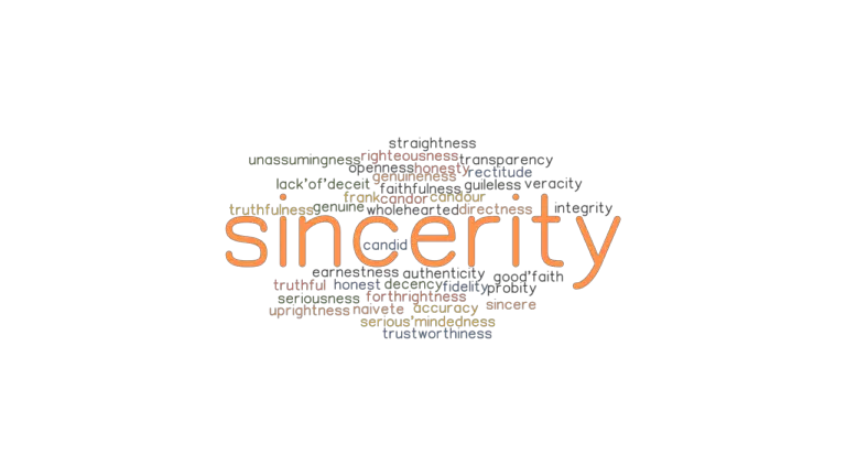 Sincerity Meaning In Urdu