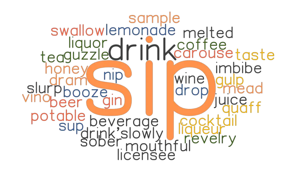 SIP Synonyms And Related Words What Is Another Word For SIP GrammarTOP