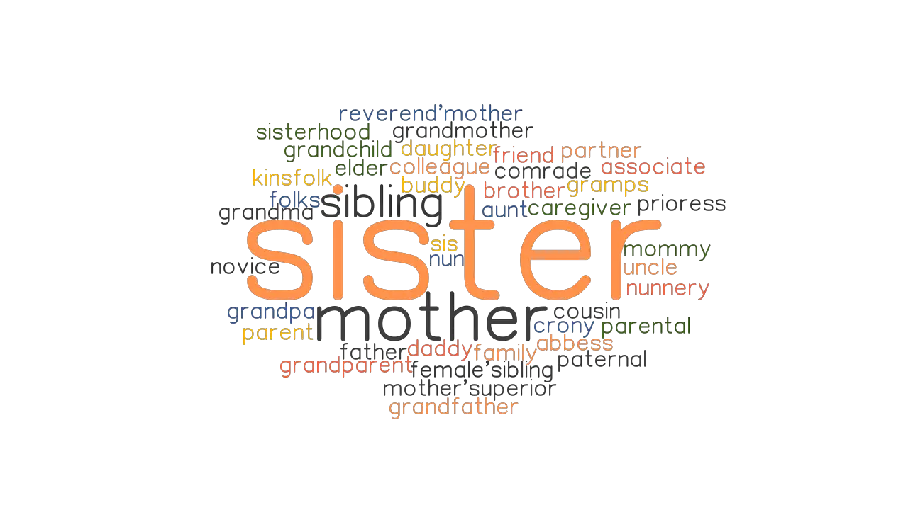 SISTER Synonyms And Related Words What Is Another Word For SISTER 