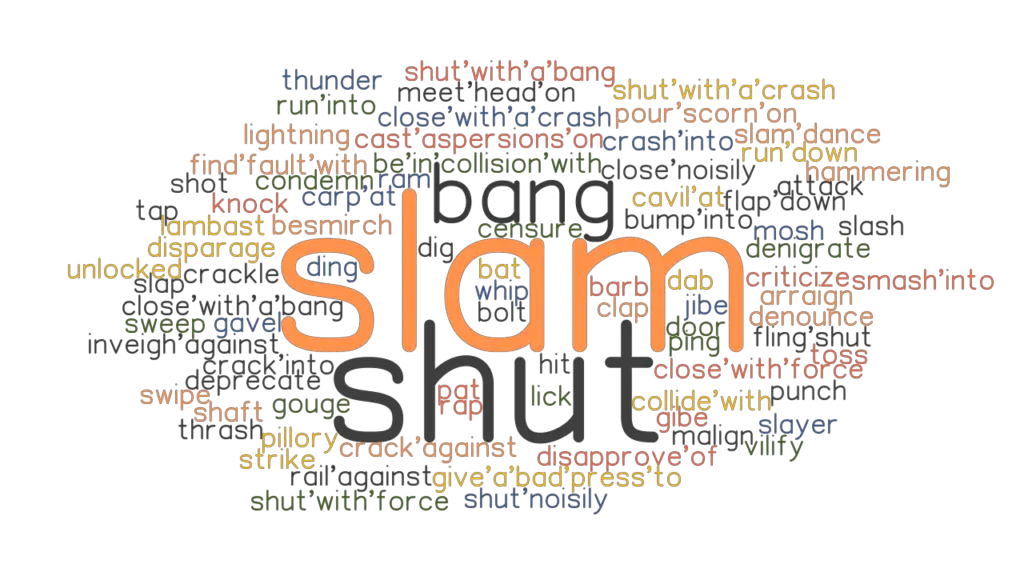 slam-synonyms-and-related-words-what-is-another-word-for-slam