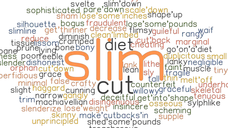 What Is A Good Word For Slim