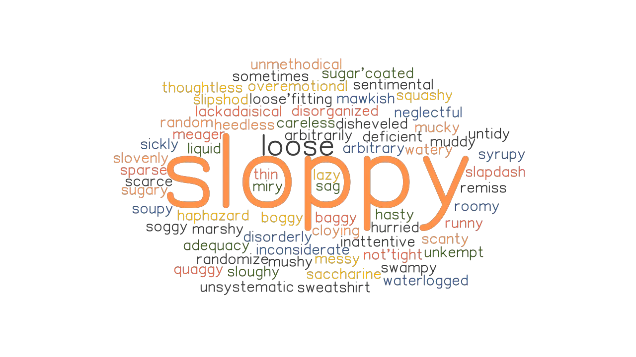 SLOPPY Synonyms And Related Words What Is Another Word For SLOPPY 