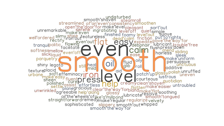 smooth presentation synonym