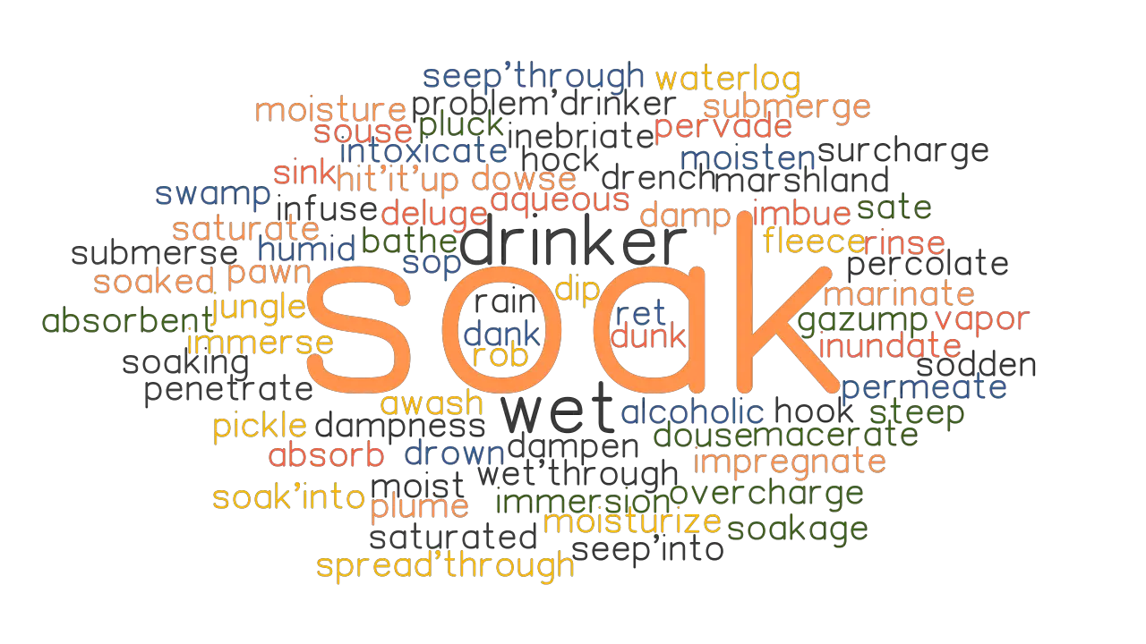 SOAK Synonyms And Related Words What Is Another Word For SOAK 