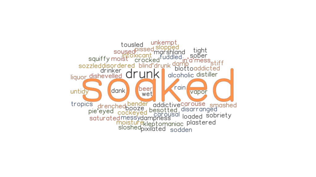 SOAKED: Synonyms and Related Words. What is Another Word for SOAKED ...
