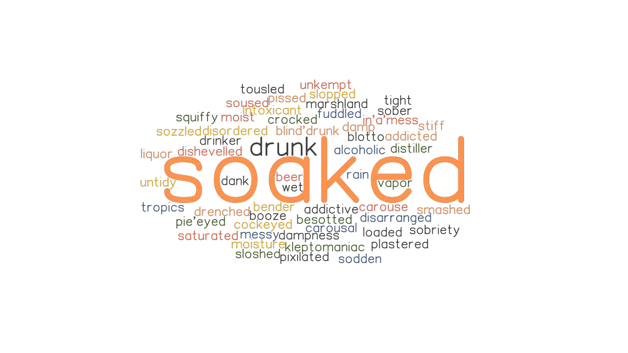 SOAKED: Synonyms and Related Words. What is Another Word ...
