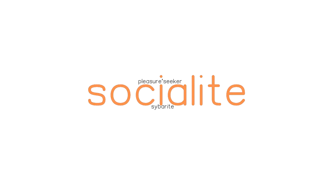 socialite meaning
