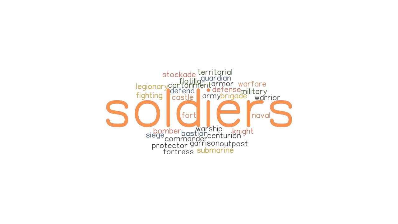 SOLDIERS Synonyms And Related Words What Is Another Word For SOLDIERS 