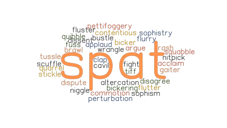 Spat Definition In Spanish