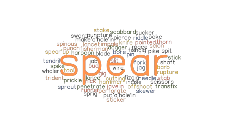 SPEAR: Synonyms and Related Words. What is Another Word for SPEAR ...