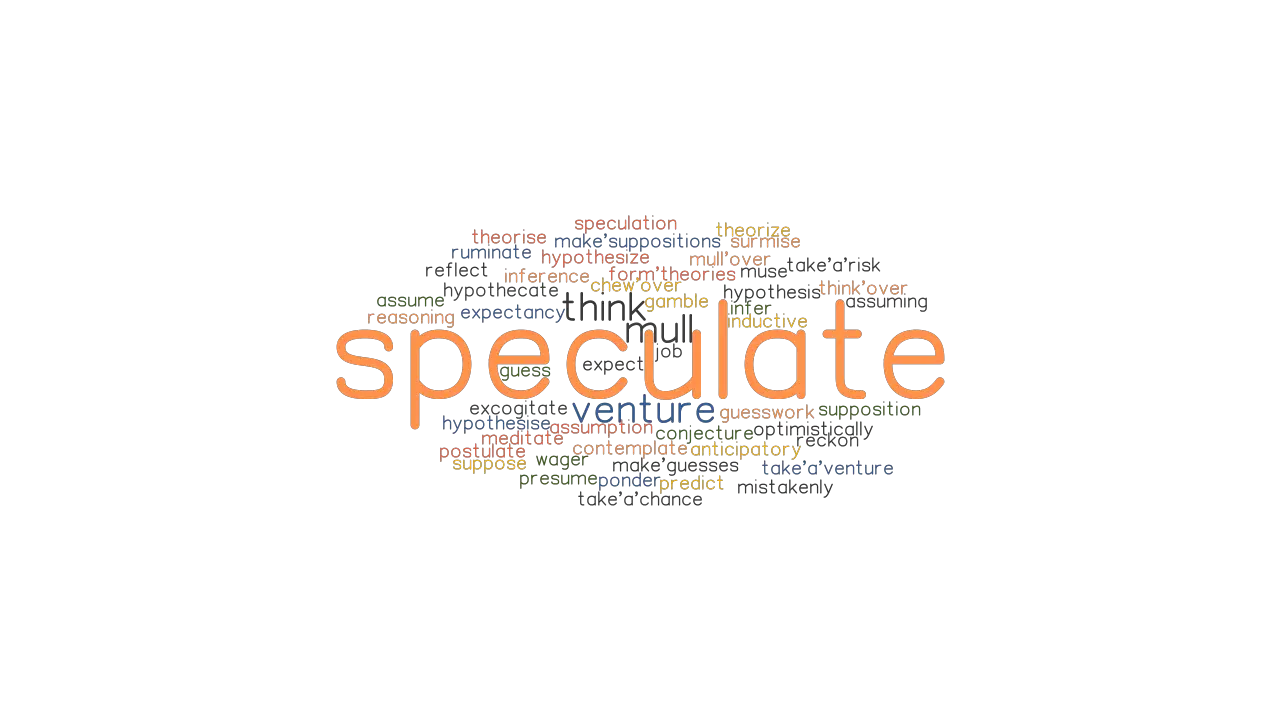 SPECULATE Synonyms And Related Words What Is Another Word For 