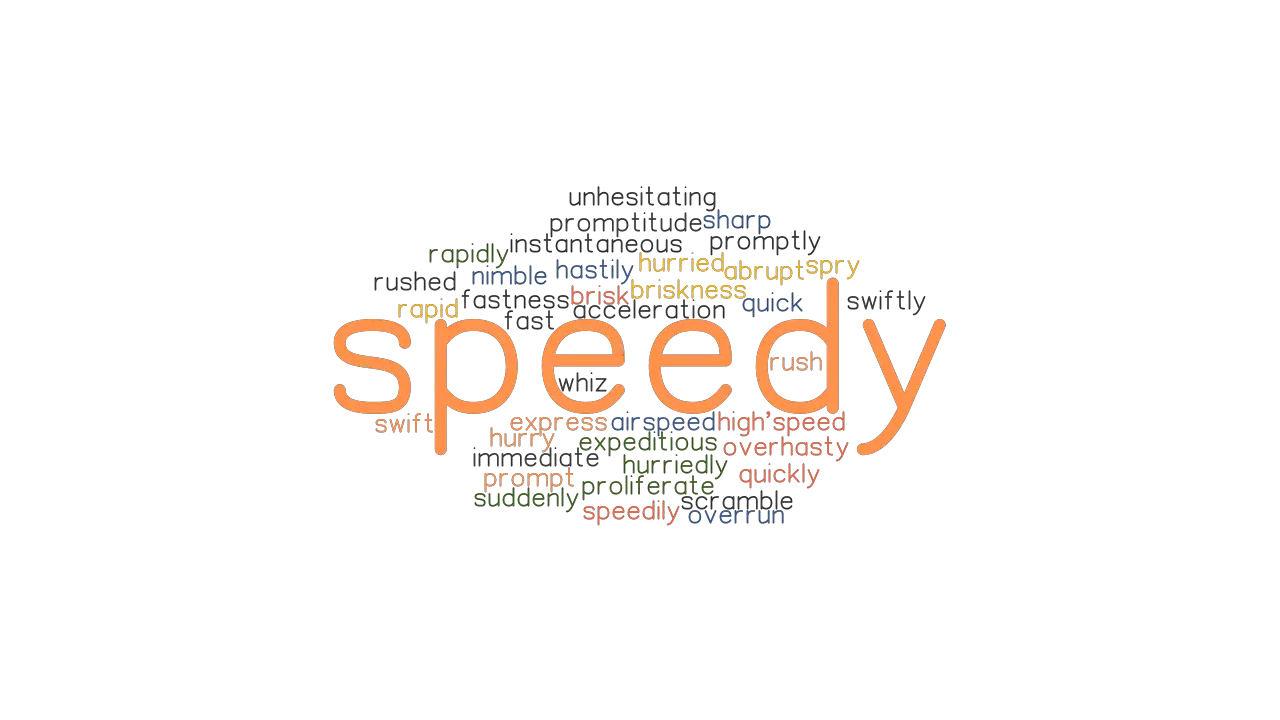 SPEEDY Synonyms And Related Words What Is Another Word For SPEEDY 