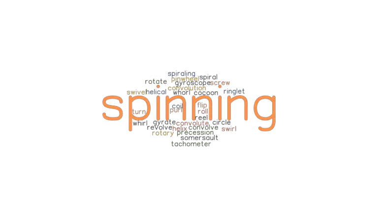 SPINNING Synonyms And Related Words What Is Another Word For SPINNING 