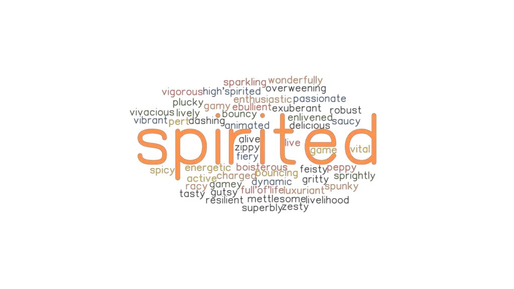 SPIRITED Synonyms And Related Words What Is Another Word For SPIRITED 