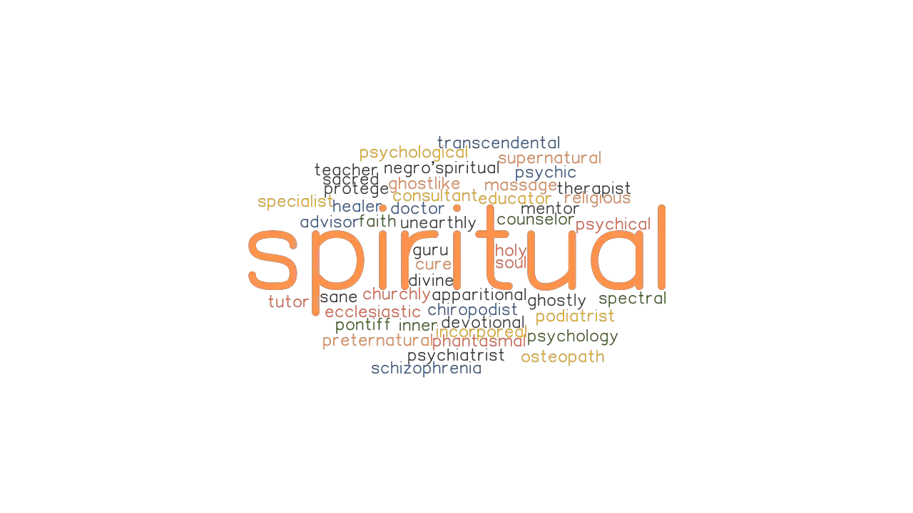 SPIRITUAL Synonyms And Related Words What Is Another Word For 